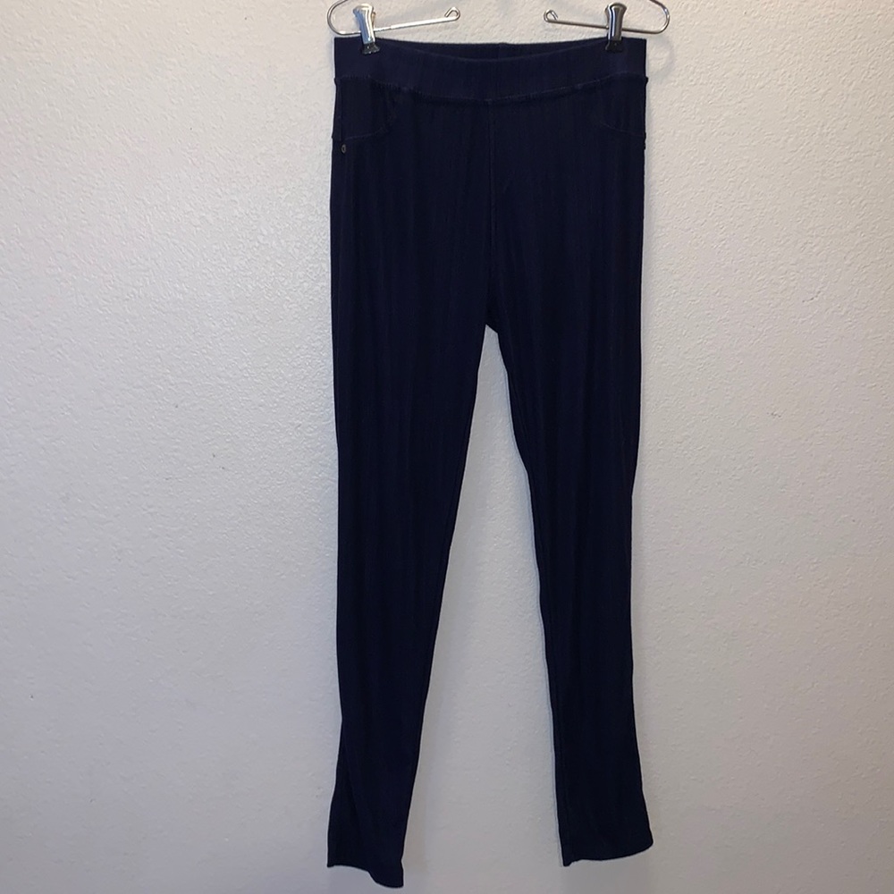 New Mix Navy blue stretchy casual pants